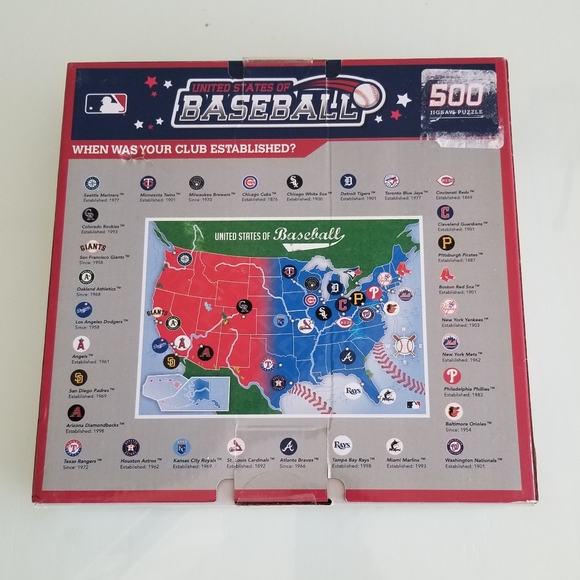 MLB Baseball Puzzle - Picture 2 of 3